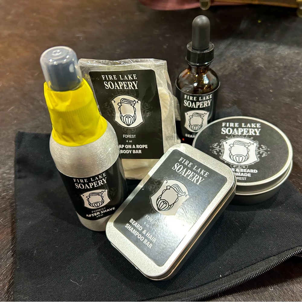 Men’s Gift Set: soap and care products